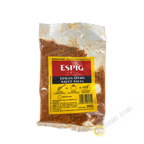 Salsa di salsa di spezie di Apéro ESPIG 100g
