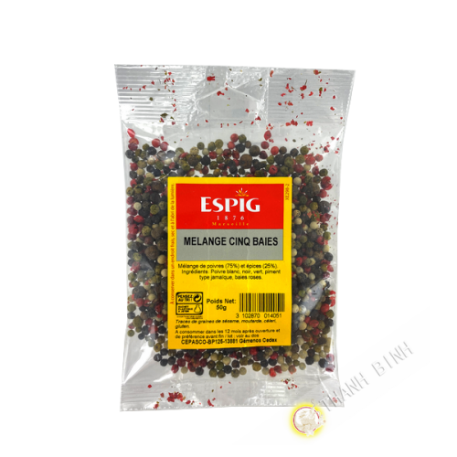 Mixture 5 berries ESPIG 50g