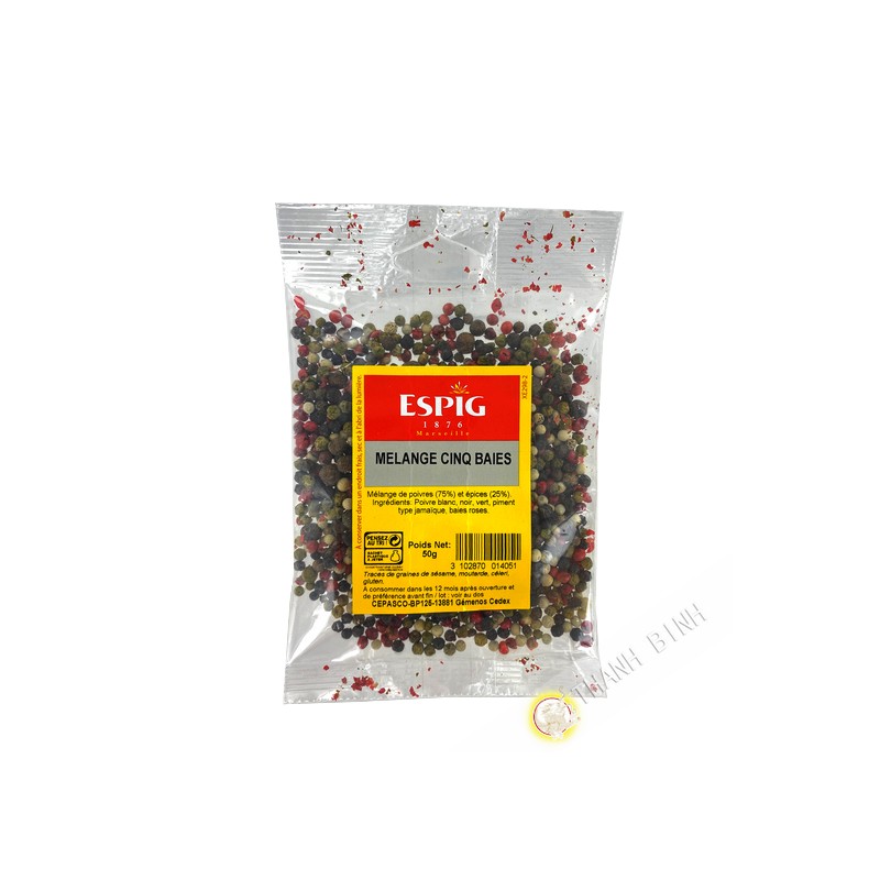 Miscela 5 bacche ESPIG 50g