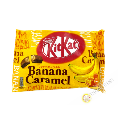 Kitkat banane - caramel NESTLE  118.8G Japon