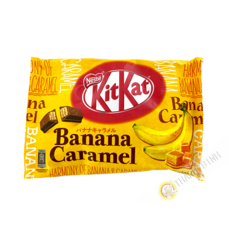 Kitkat banane - caramel NESTLE  118.8G Japon