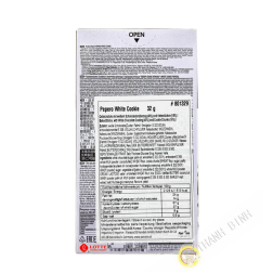 Biscuit Pepero chocolat blanc LOTTE 32g Corée