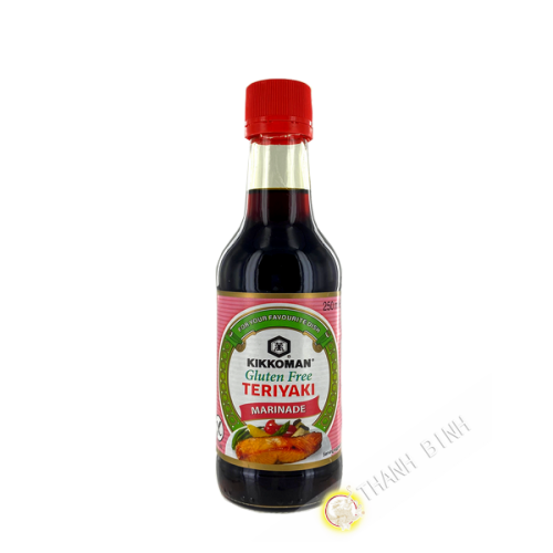 Salsa Teriyaki adobo sin gluten KIKKOMAN 250ml Japón