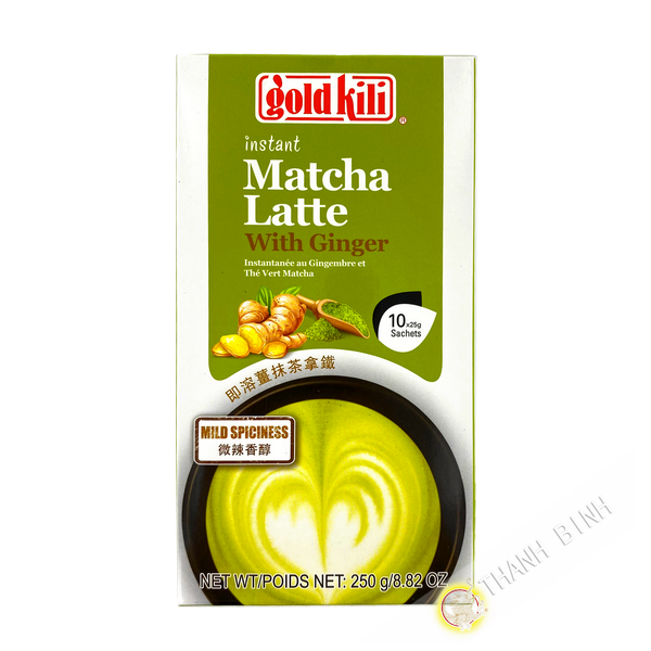 Boisson Instantane Matcha Latte Avec Gingembre Gold Kili 250g Singapour