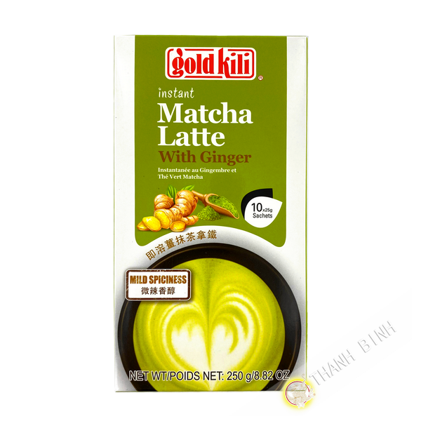 Boisson Instantane Matcha Latte Avec Gingembre Gold Kili 250g Singapour Boisson Instantane Matcha Latte Avec Gingembre Gold Kili 250g Singapour