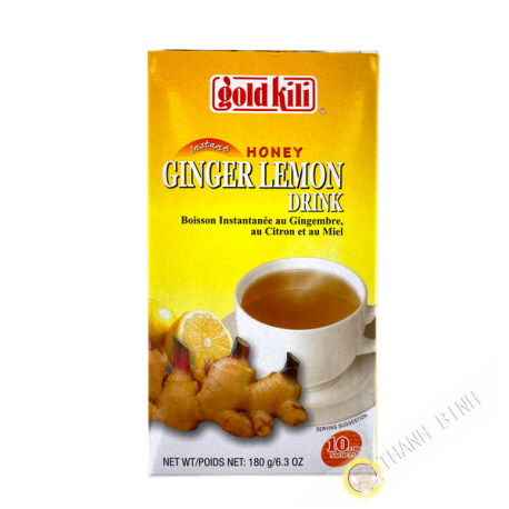 Ginger, lemon and honey instant drink GOLD KILI 180g Singapore