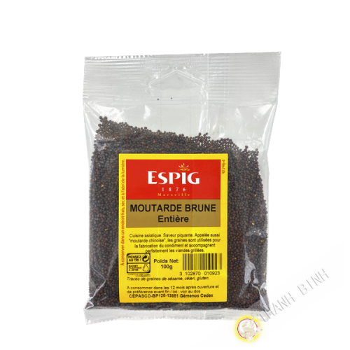 ESPIG brown mustard 100g
