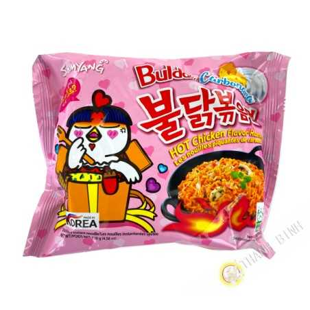 Nouille Ramen spicy carbo hot chicken SAMYANG 135g Corée
