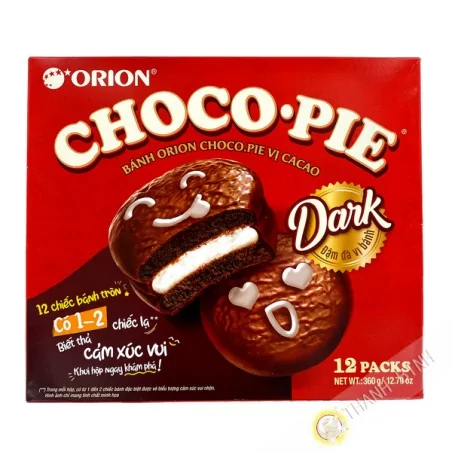 Pastel de Chocolate Pastel cacao ORION 360g Vietnam