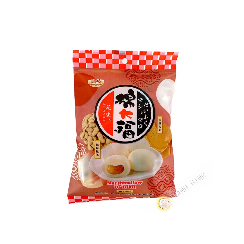 Daifuku ROYAL FAMILY Peanut Mochi 120g Taiwan