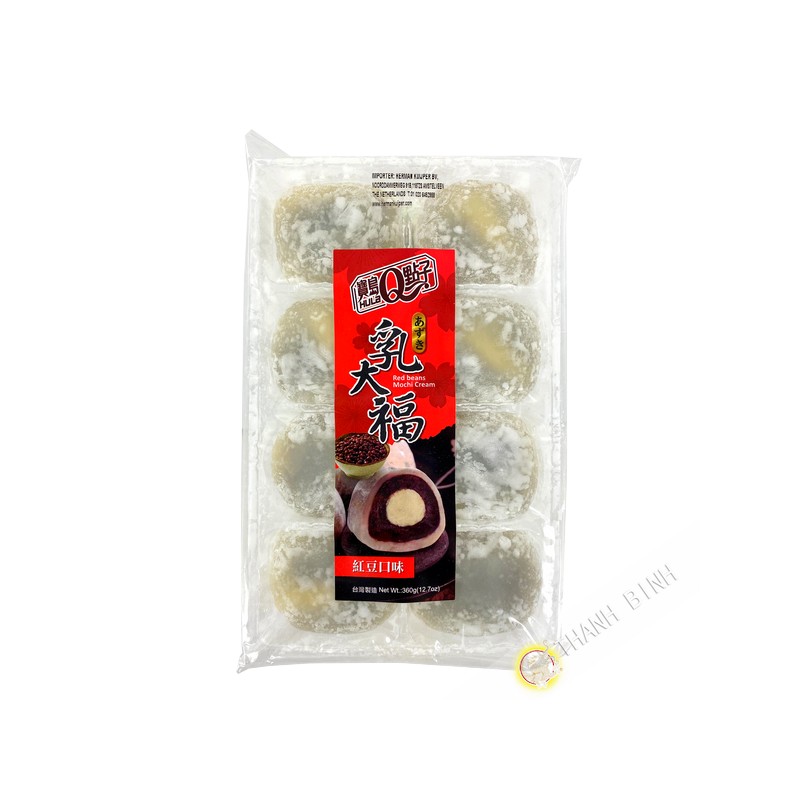 Mochi haricot rouge à la crème HULA 360g Taiwan