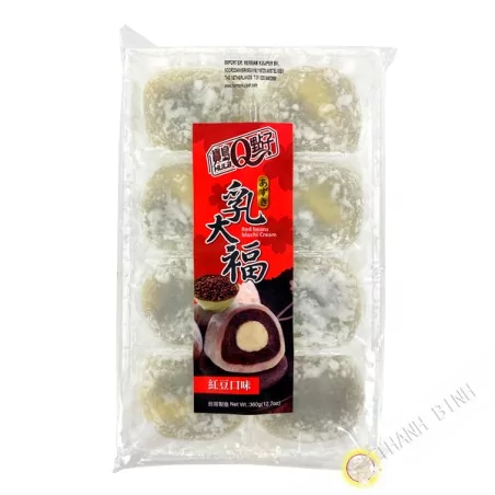 Mochi haricot rouge à la crème HULA 360g Taiwan