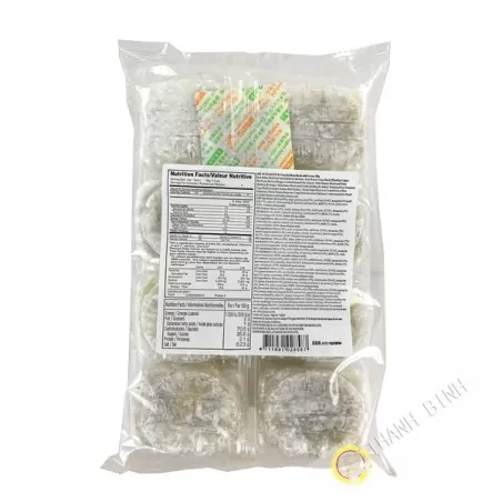 Mochi đậu đỏ nhân kem HULA 360g Đài Loan