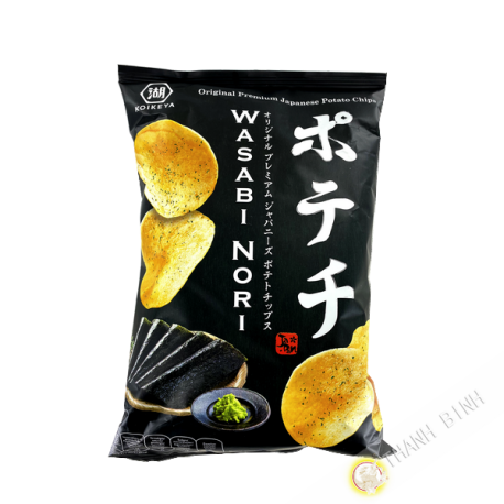 Kartoffelchips mit Wasabi Gewürz-nori 100g KOIKEYA Japan