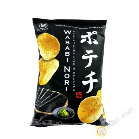 Patatine fritte con condimento wasabi-nori 100g KOIKEYA Giappone