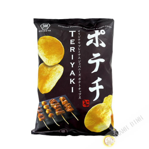 Chips de pommes de terre avec assaisonnement teriyaki 100g KOIKEYA Japon