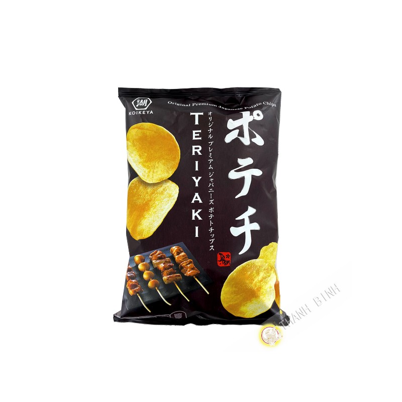 Potato chips with teriyaki seasoning 100g KOIKEYA Japan