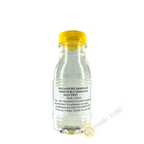 Potash water sodium bi-carbonate KOON CHUN 250ML Hong Kong