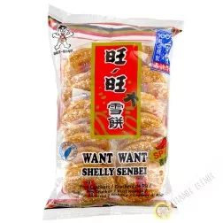 Cracker riz épicé shelly senbei WANT WANT 150g Taiwan