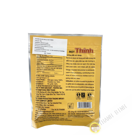 VINH THUAN riso alla griglia in polvere 85g Vietnam
