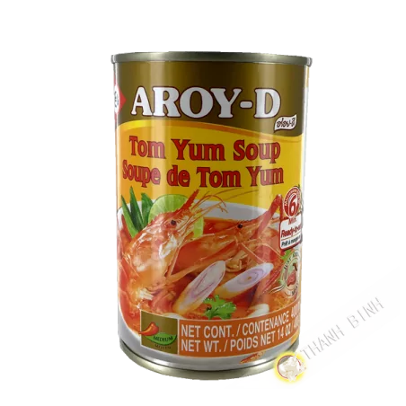 La sopa Tom Yum con lemongrass AROY-D 400g Tailandia