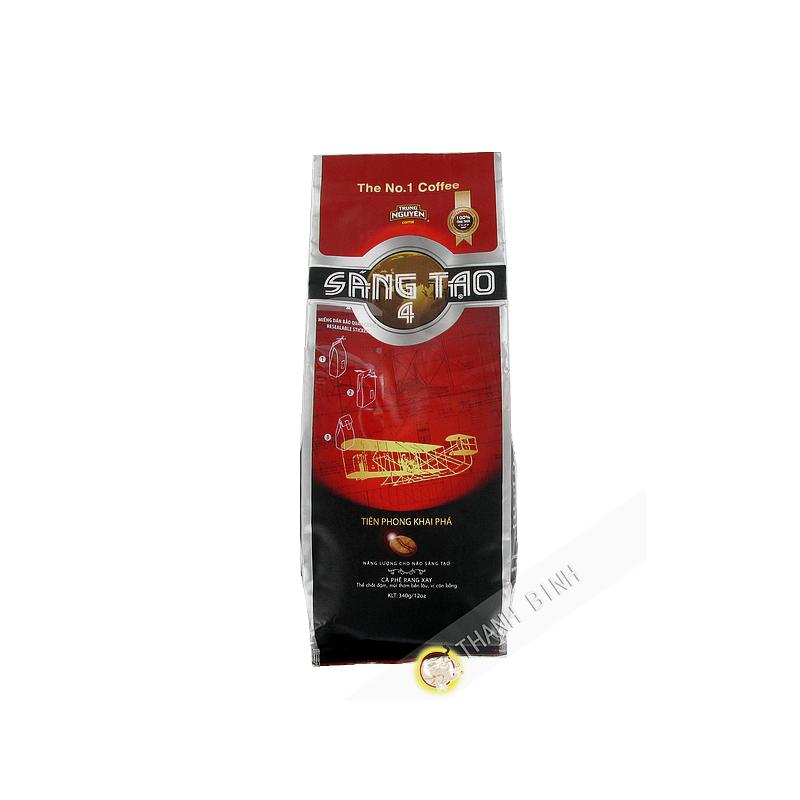 Gemahlenen kaffee Blut Tao No 4 TRUNG NGUYEN Vietnam 340g