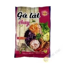 Vegetarian preparation chicken Emincé Ga Lat Chay AU LAC 100g Vietnam