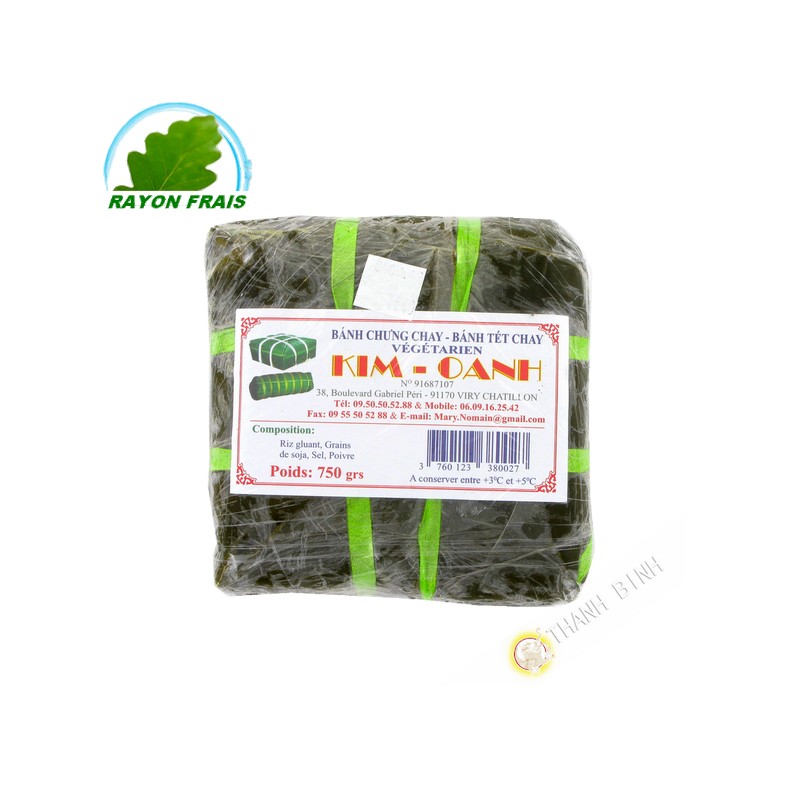 Cake Sticky Rice Vegetarian Banh Chung KIM OANH 750g France