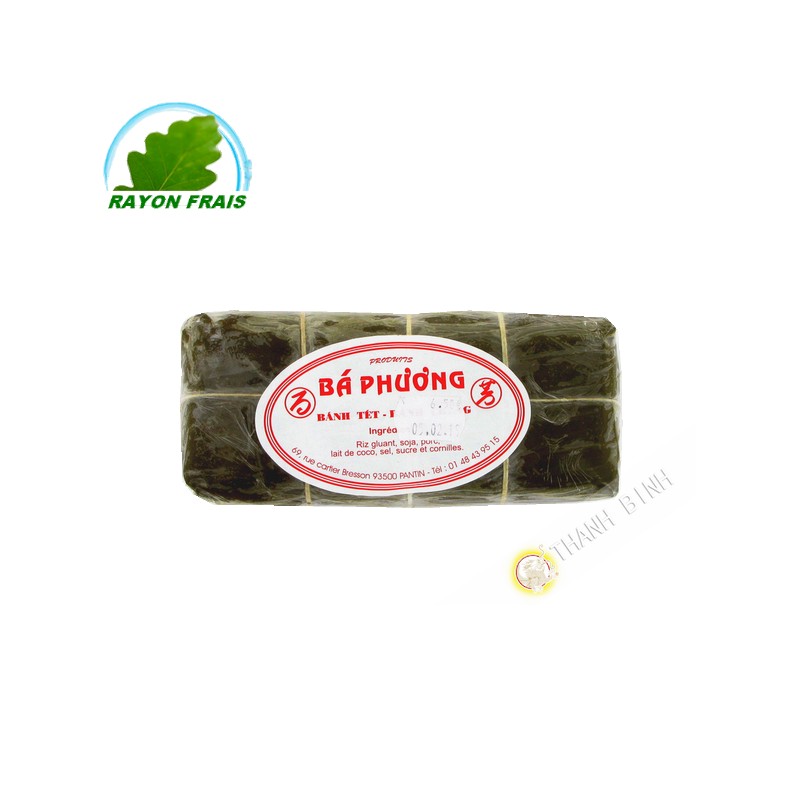 Gateau Riz Gluant Soja Porc Banh Tet BA PHUONG 500g France