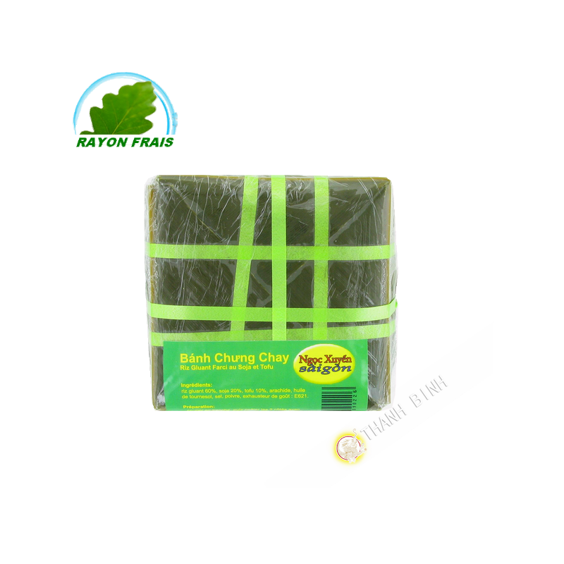 Pastel de Arroz glutinoso, Banh Chung, vegetariana NGOC XUYEN 1kg Francia