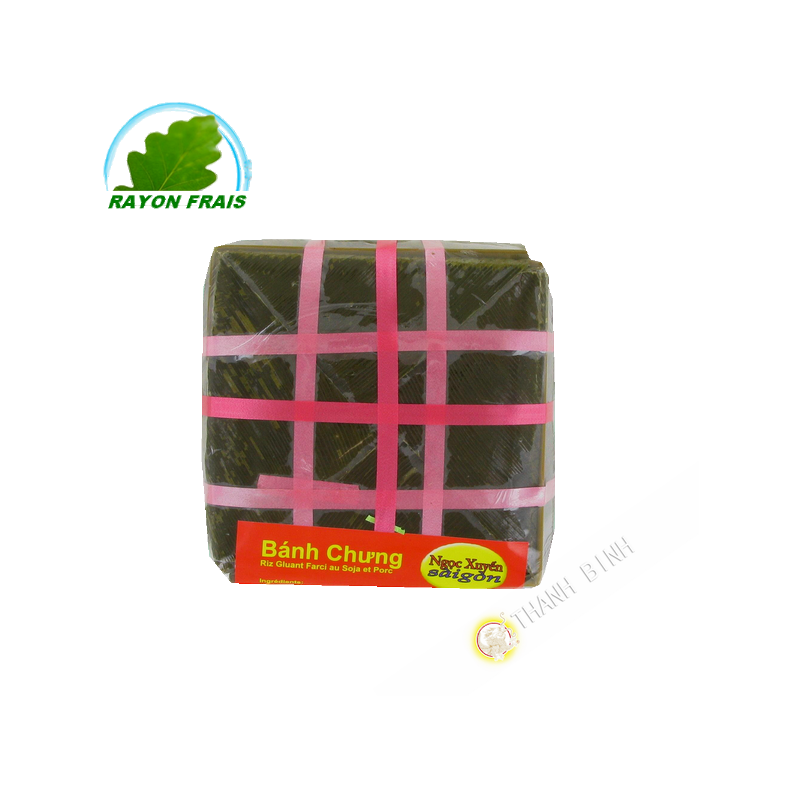 Gateau Riz Gluant Soja Porc Banh Chung NGOC XUYEN 1kg France