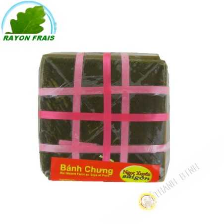 Gateau Riz Gluant Soja Porc Banh Chung NGOC XUYEN 1kg France - FRAIS