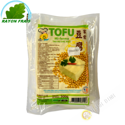 Tofu maison mi-ferme 500g - FRAIS