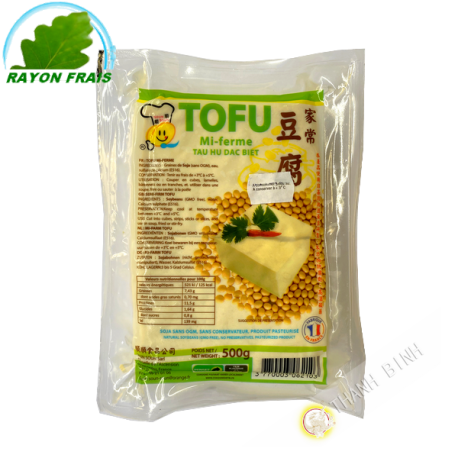 Tofu maison mi-ferme SOUN SOUN 500g France - FRAIS