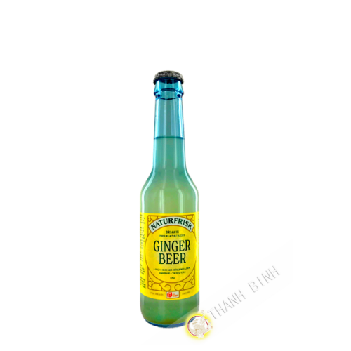 Bière gingembre organic sans alcool NATURFRISK 275ml