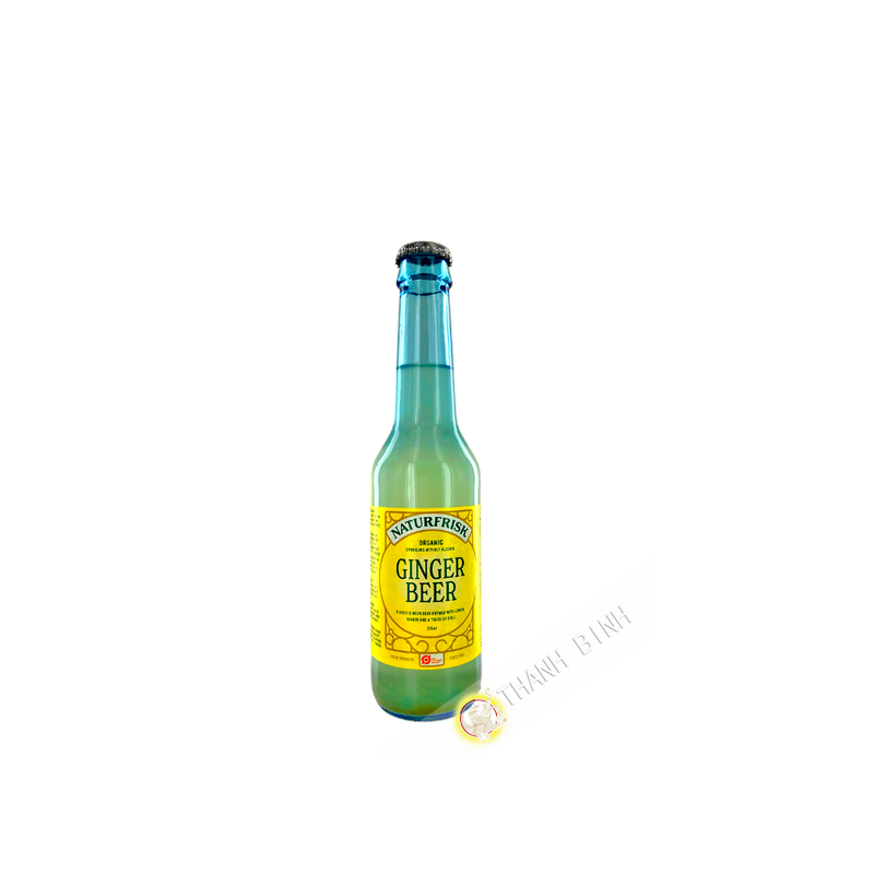 Bia gừng không cồn hữu cơ NATURFRISK 275ml Đan Mạch Bia gừng không cồn hữu cơ NATURFRISK 275ml Đan Mạch