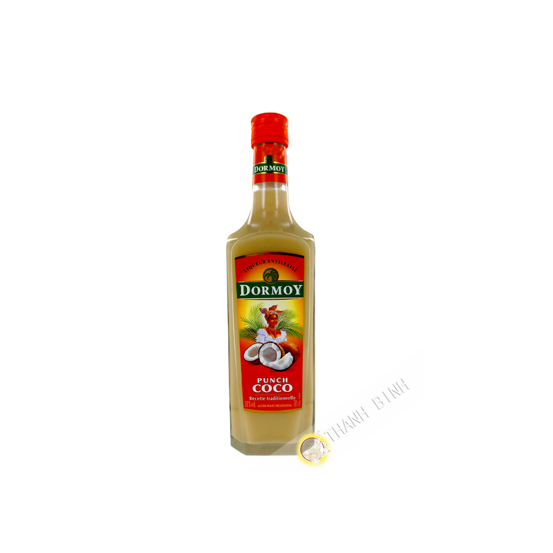 Antillean Liqueur Punch Coco DORMOY 700ml 18° Guadeloupe