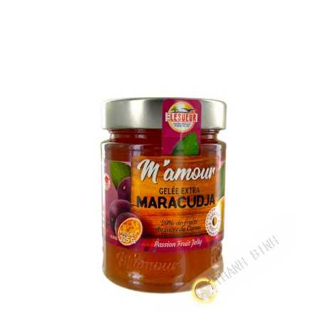 Confiture extra passion mangue maracula M'AMOUR 325g Guadeloupe