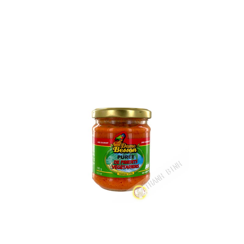 Vegetarian chili puree DAME BESSON 180g Guadeloupe