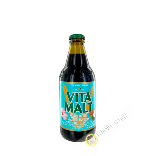 Bière sans alcool coconut & hibiscus VITA MALT 330ml Danemark