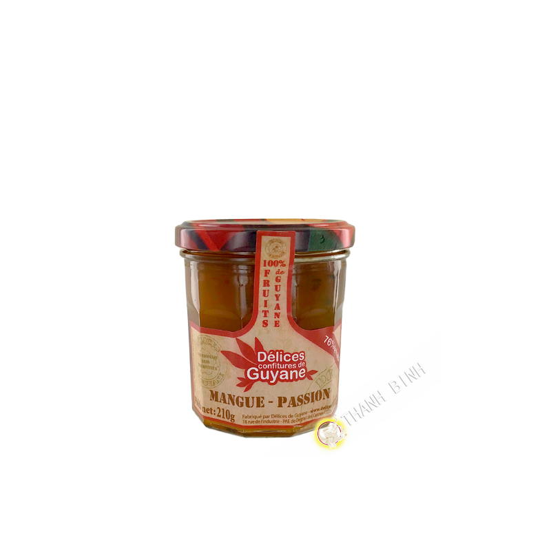 Confiture Mangue Passion 210g Guyane