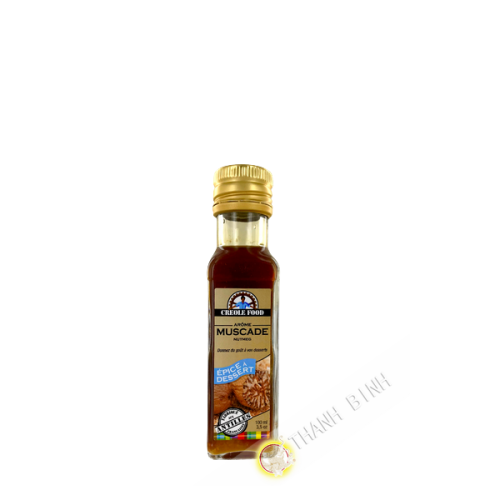Gusto Noce Moscata CREOLE FOOD 100ml Guadalupa