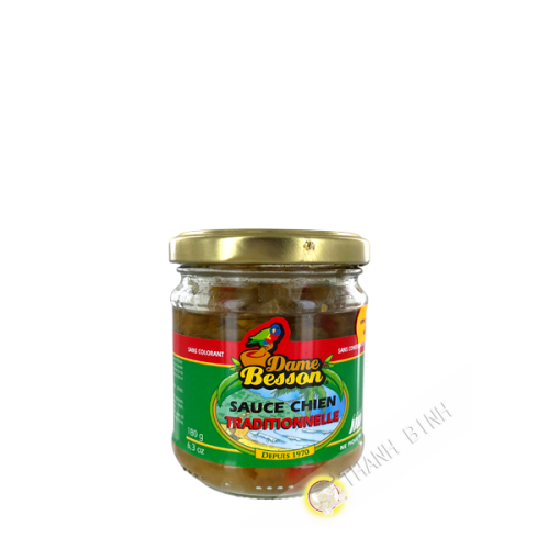 Sauce creoline 320g Dame Besson - Sauce piquante et creole sur