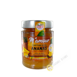 Confiture extra ananas M'AMOUR 325g Guadeloupe