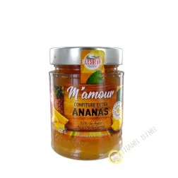 Confiture extra ananas M'AMOUR 325g Guadeloupe