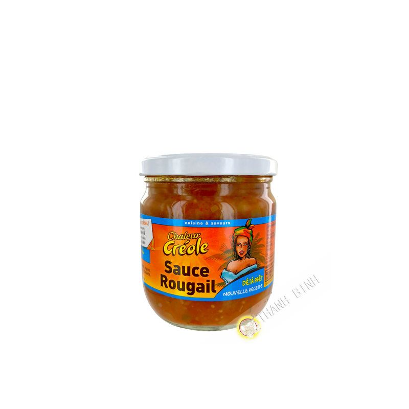Rougail Sauce CHALEUR CREOLE 380g France Rougail Sauce CHALEUR CREOLE 380g France