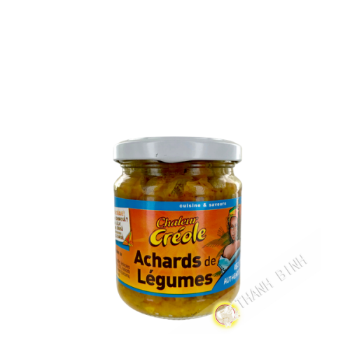 Achards légumes CHALEUR CREOLE 200g France