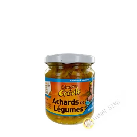 Achards légumes CHALEUR CREOLE 200g France