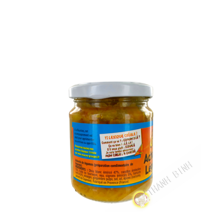 Vegetable pickles CHALEUR CREOLE 200g France