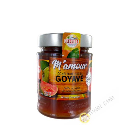 Confiture extra goyage M'AMOUR 325g Guadeloupe